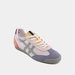 NEW SHU SHOP women's sedona sneakers in beige multi